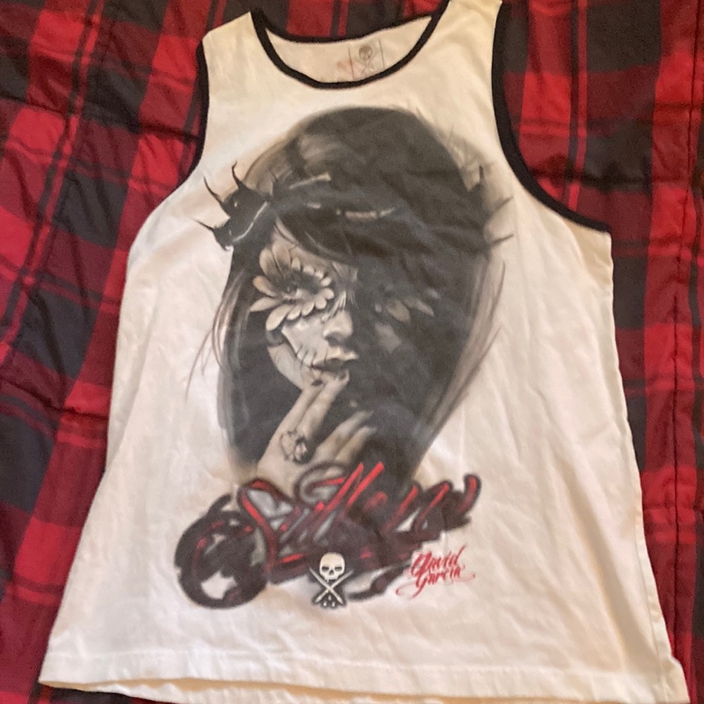 Rare Sullen Art mens L tank top